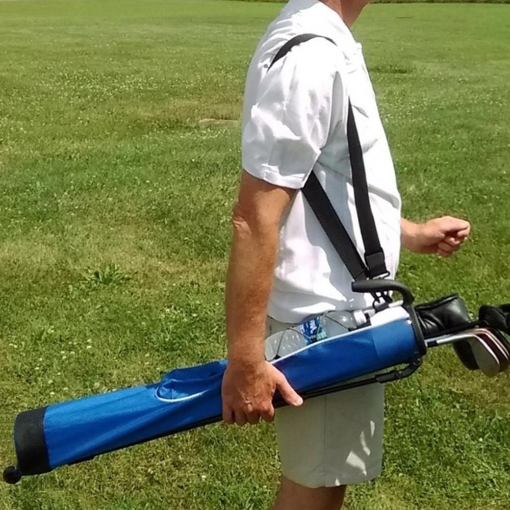 Lightweight Golf Stand Bag Portable Carry Bag for Driving Range - Blue