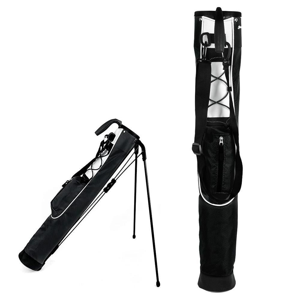 Lightweight Golf Stand Bag Portable Carry Bag for Driving Range - Black