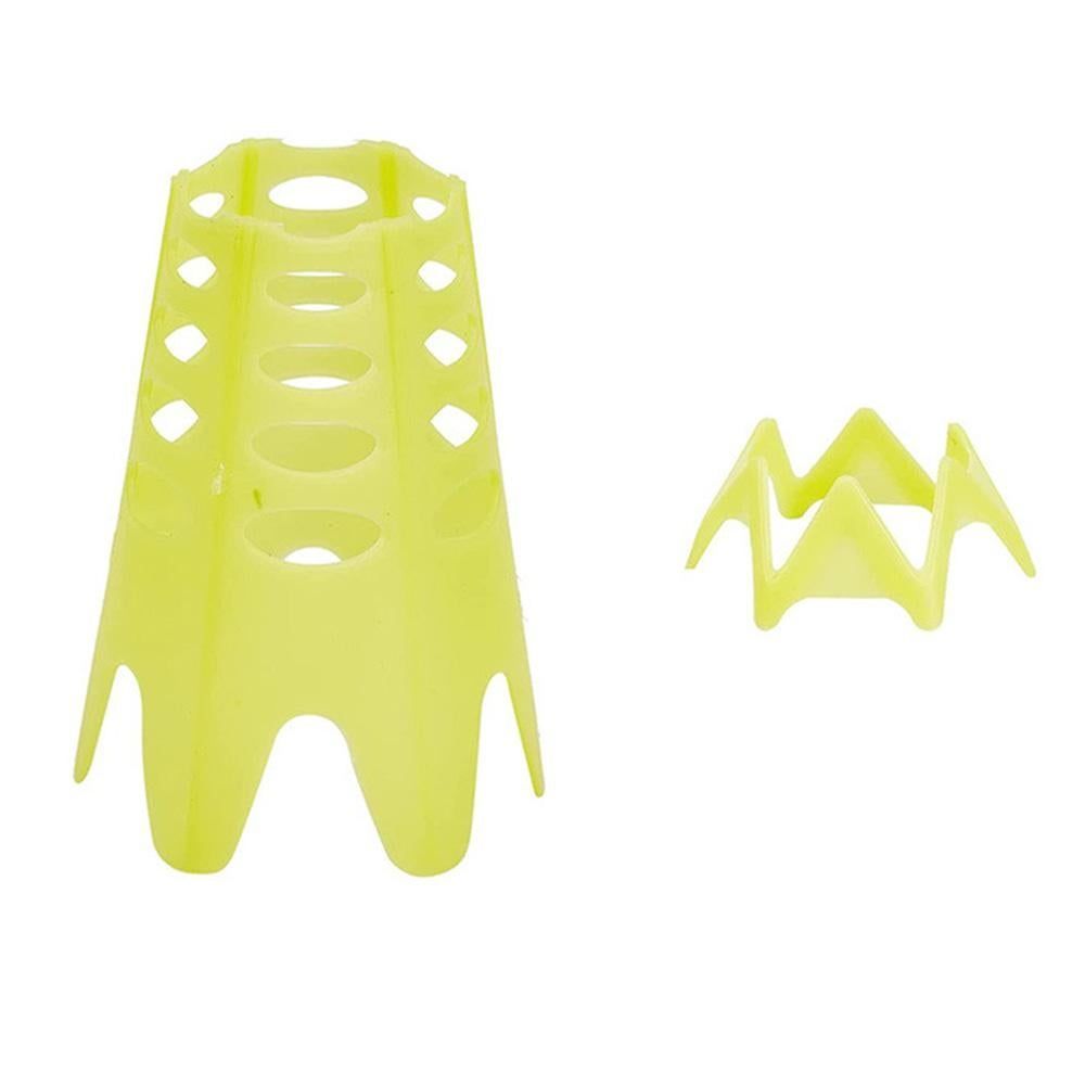 Plastic Golf Tees Golf Simulator Tees for Home Outdoor Indoor Golf Tees Simulator Practice Training - Yellow