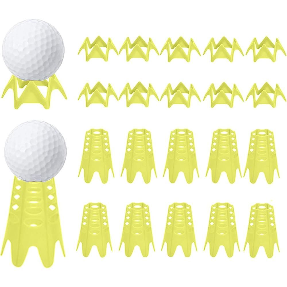 Plastic Golf Tees Golf Simulator Tees for Home Outdoor Indoor Golf Tees Simulator Practice Training - Blue