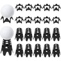 Plastic Golf Tees Golf Simulator Tees for Home Outdoor Indoor Golf Tees Simulator Practice Training - Black