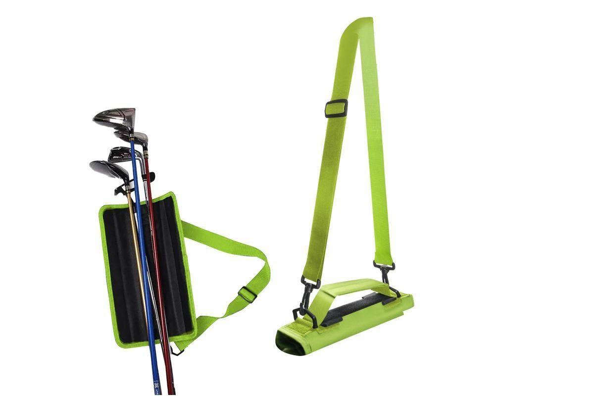 Portable Golf Club Bag With Adjustable Strap Golf Accessories -Green