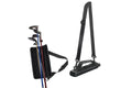 Portable Golf Club Bag With Adjustable Strap Golf Accessories -Black