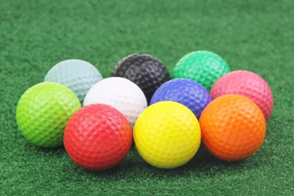 PU Sponge Ball 24Pcs Golf Practice Foam Balls Indoor Outdoor Training Ball