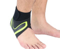 A Pair of Sports Ankle Sleeve Compression Anti-sprain Protection Socks Outdoor Sports Climbing Equipment-Green XL