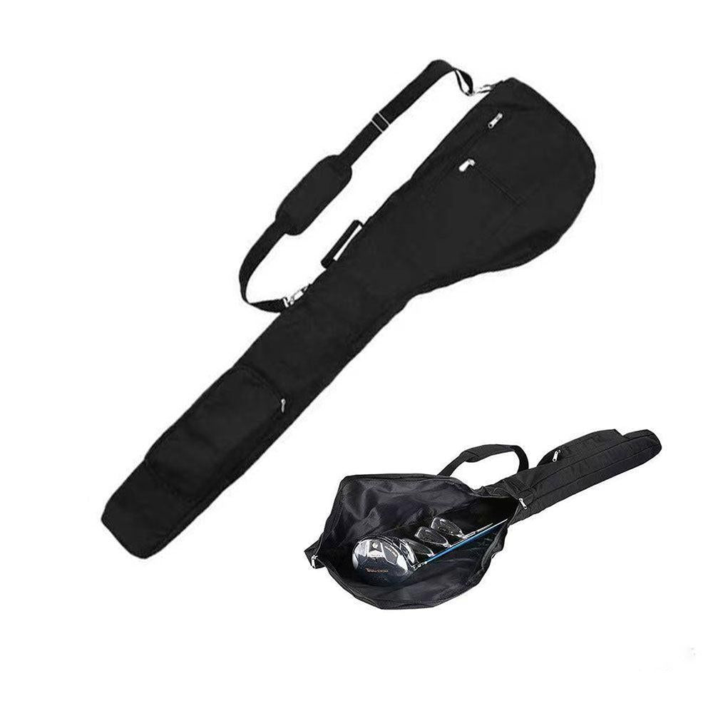 Portable Golf Carry Bag Nylon Foldable Golf Club Carry Bag