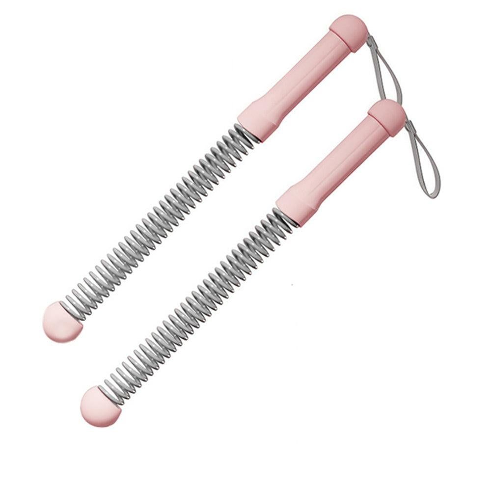 Cordless Ropeless Battle Rope Set for Home Gym Fitness - Pink