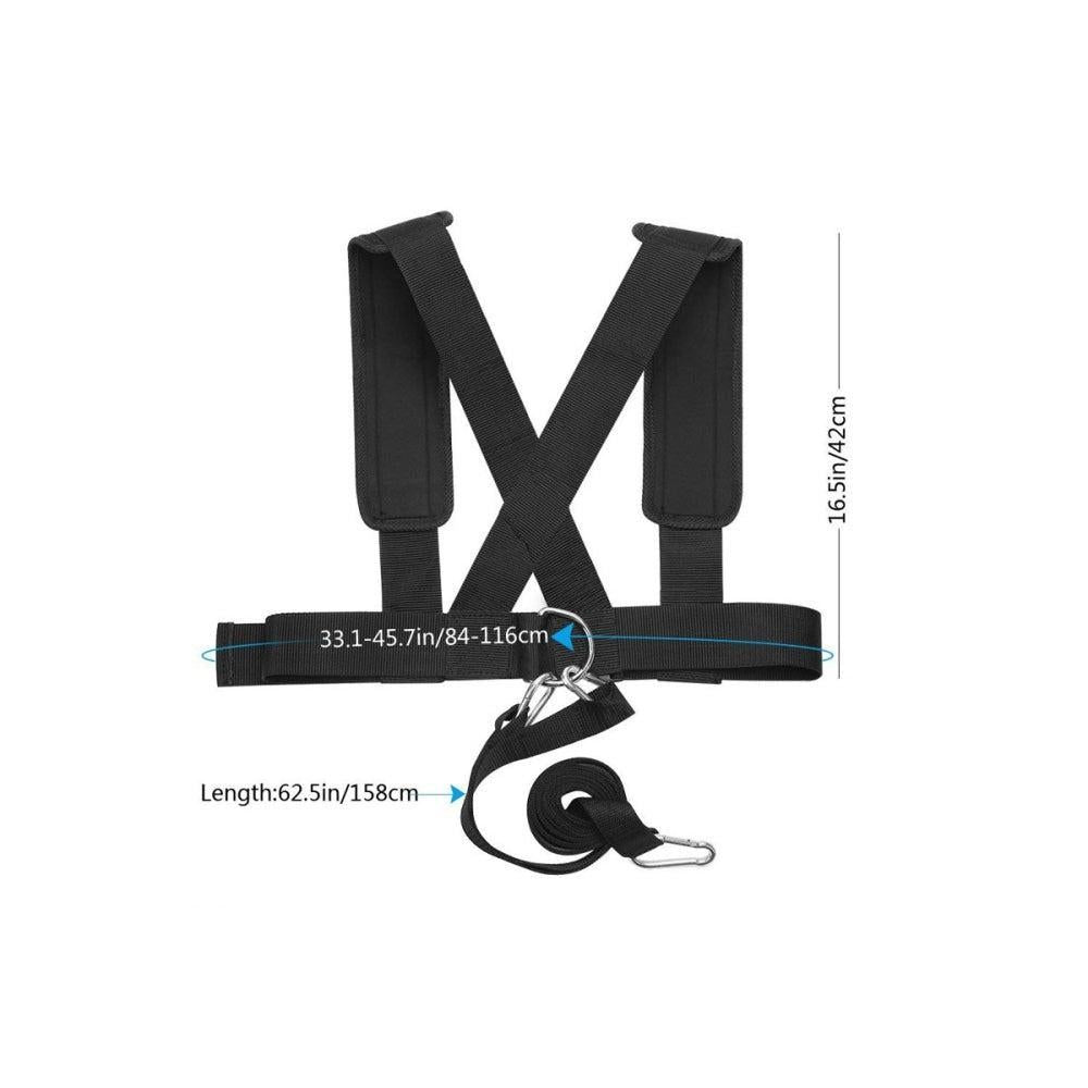 Weight Bearing Supporter Belt Professional Running Training Assist Resistance Band for Gym Workout