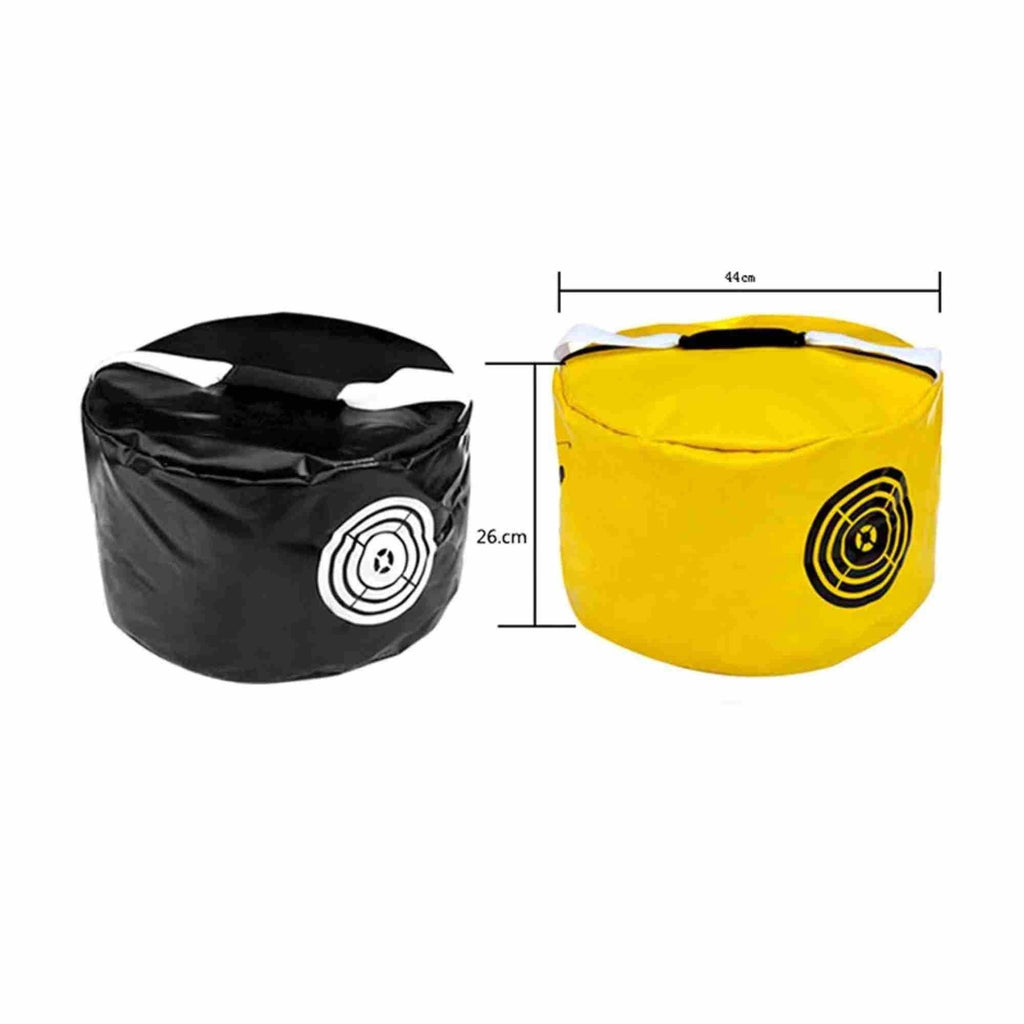 Golf Hitting Bag Golf Power Impact Swing Practice Exercise Equipment Pack - Yellow