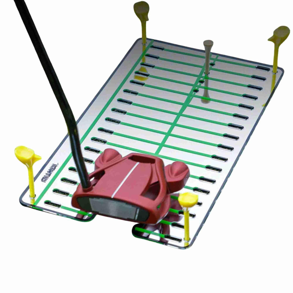 Golf Putting Mirror Swing Trainer Indoor Practice Accessories Training