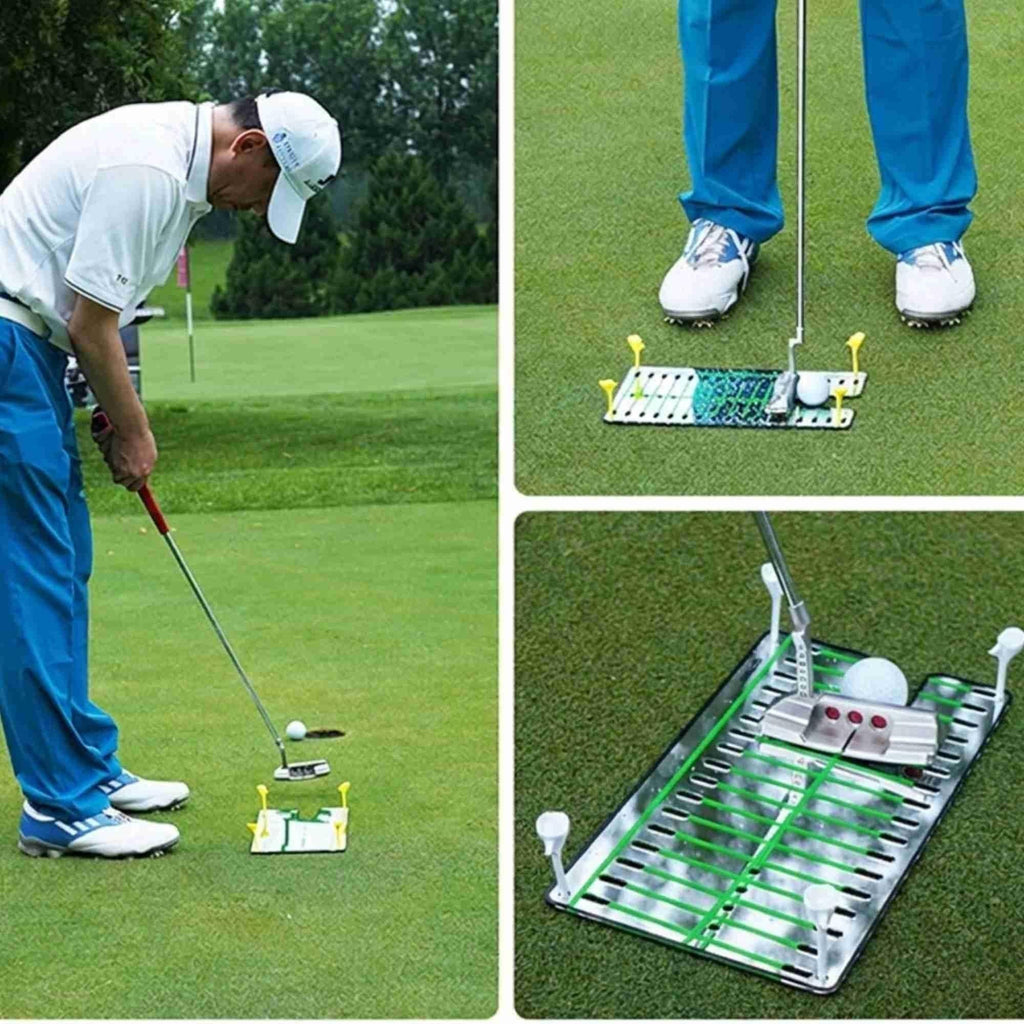 Golf Putting Mirror Swing Trainer Indoor Practice Accessories Training