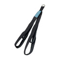 Tricep Rope Cable Attachment Two Lengths Built in One for Home Gym (Black)