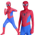 Spiderman Cosplay Costume Milk Silk One Piece Suit Extraordinary Red Red + Headgear 190