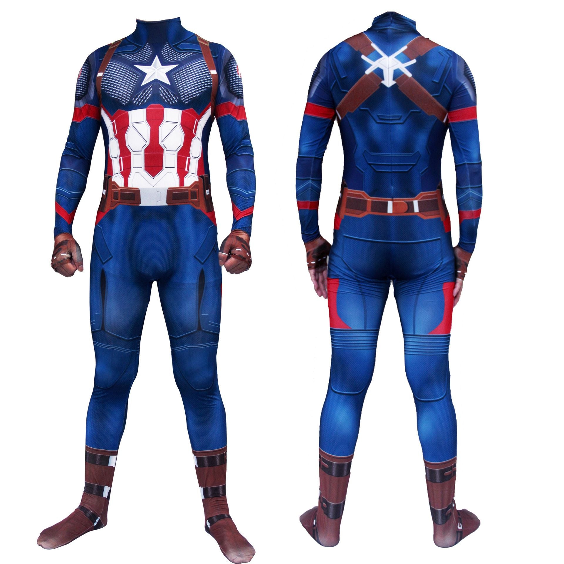 Spiderman Cosplay Costume Milk Silk One Piece Suit New America Team 180