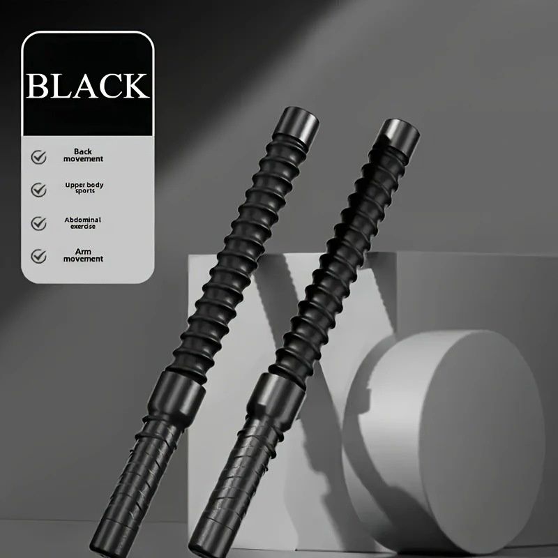 1 Pair Cordless Battle Rope Fitness Training Rope Strength Workout Equipment for Home Gym Full Body Exercise