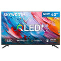 SKYWORTH Q5600H 40''-QLED+ Smart Google TV, FHD, HDR10 HLG, Find-My Remote, Dolby Audio, Screen Casting, Bezel Less Design, Voice Control