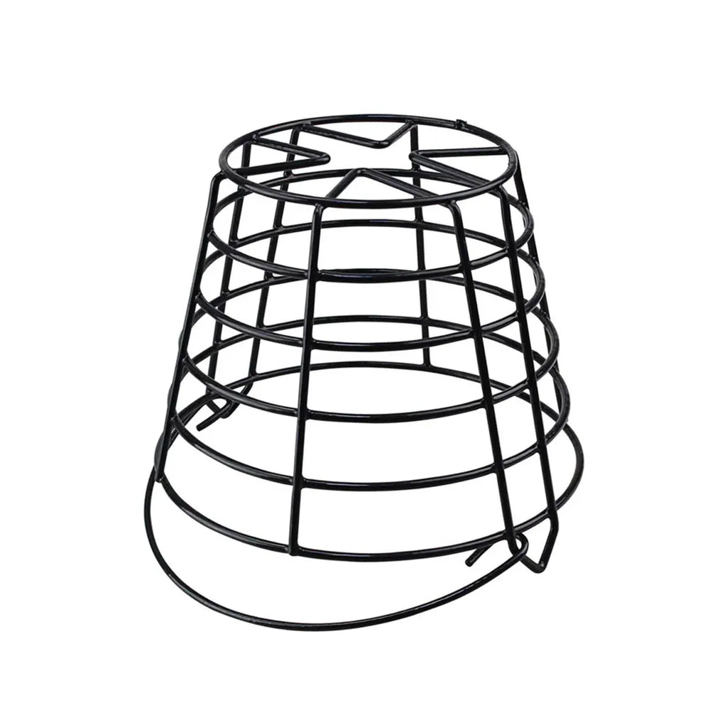 Heavy Duty Iron Golf Ball Basket 50 Ball Range Carrier with Handle Black