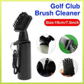 1PC Golf Club Cleaning Brush Reel Groove Cleaner With Extrusion Water Bottle
