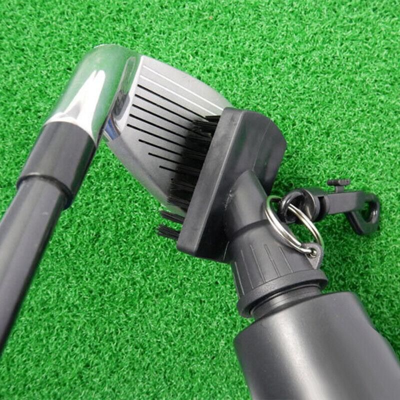 1PC Golf Club Cleaning Brush Reel Groove Cleaner With Extrusion Water Bottle