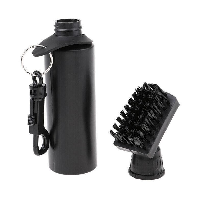 1PC Golf Club Cleaning Brush Reel Groove Cleaner With Extrusion Water Bottle