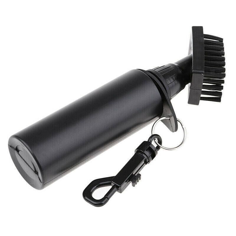 1PC Golf Club Cleaning Brush Reel Groove Cleaner With Extrusion Water Bottle