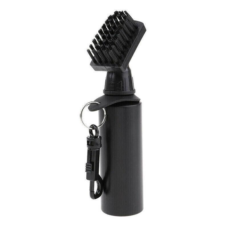 1PC Golf Club Cleaning Brush Reel Groove Cleaner With Extrusion Water Bottle