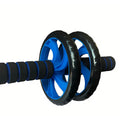 Abdominal Exercise Wheel Fitness Roller Home Workout Muscle Trainer Gym Equipment - Blue