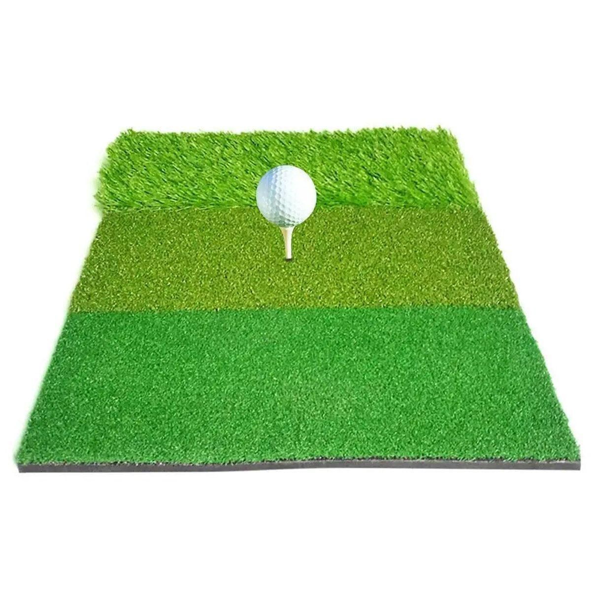 3in1 Golf Training Mat Portable Hitting Practice Driving Range Training Tool
