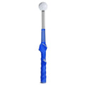 Golf Swing Training Aid Telescopic Impact Sound Stick Exercise Tool for Practice - Blue