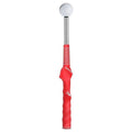 Golf Swing Training Aid Telescopic Impact Sound Stick Exercise Tool for Practice - Red