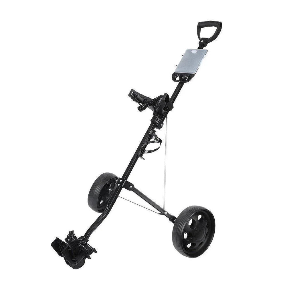 Foldable Aluminum Golf Push Pull Trolley Cart Lightweight Buggy for Easy Transport