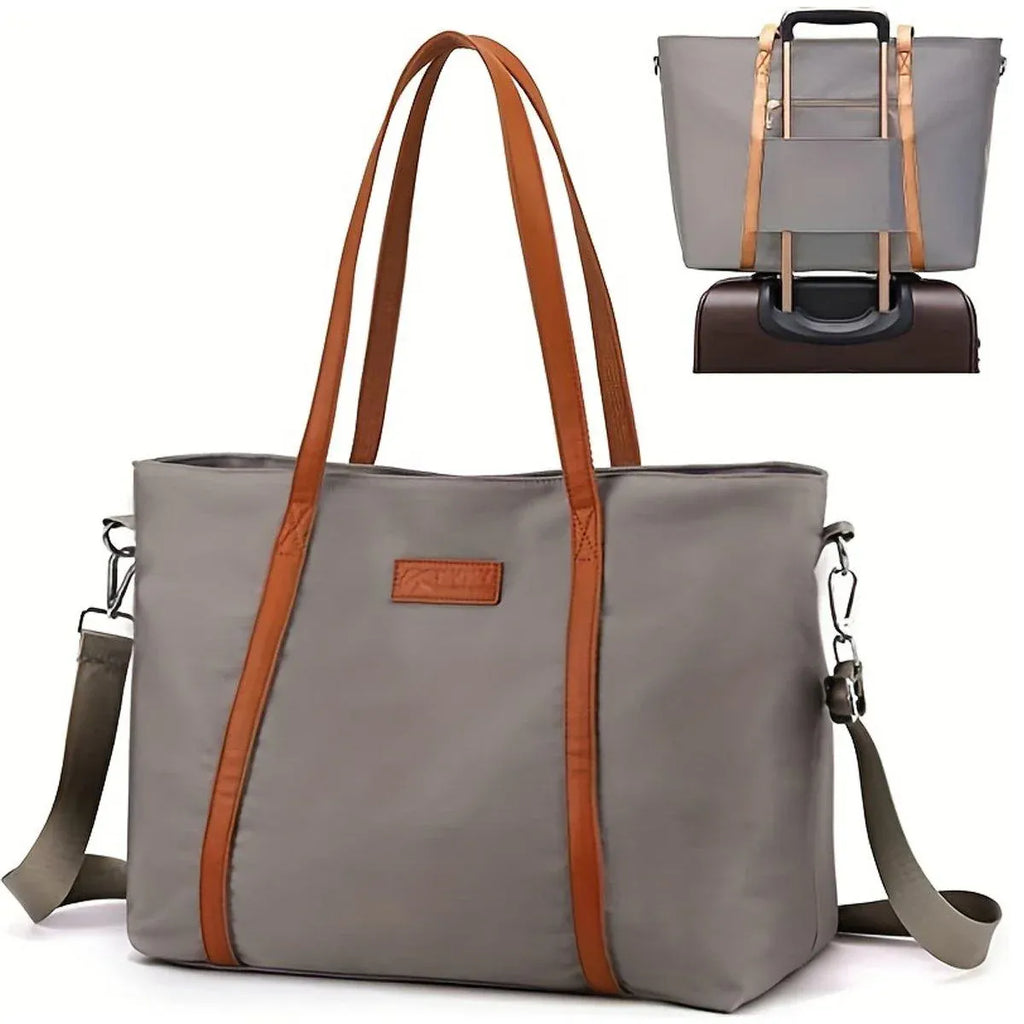 Fashion Nylon Shoulder Bag Large Capacity Tote Handbag Travel Purse for Women