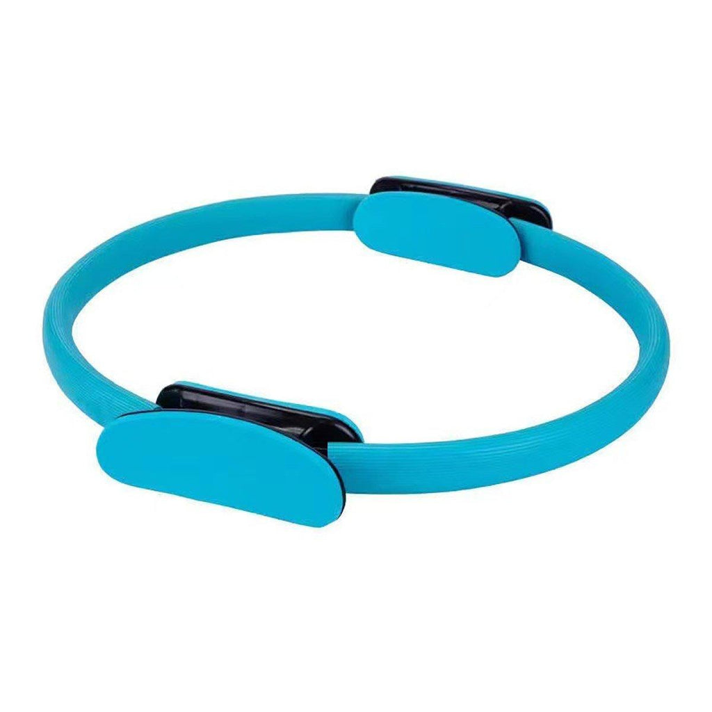 6 Colours Pilates Yoga Ring Magic Circle Fitness Equipment for Toning Slim Legs - Pink