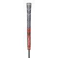 2 Pcs Red MCC PLUS4 Midsize Golf Grip - Rubber and Cotton Thread Hybrid, 265 mm, 72g, Core 60