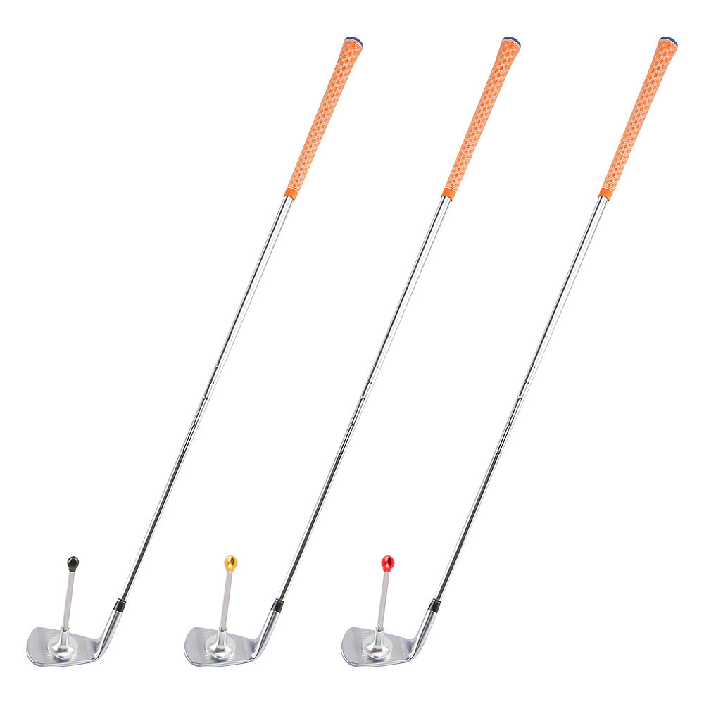 Golden Adjustable Magnetic Golf Club Face Alignment and Swing Trainer