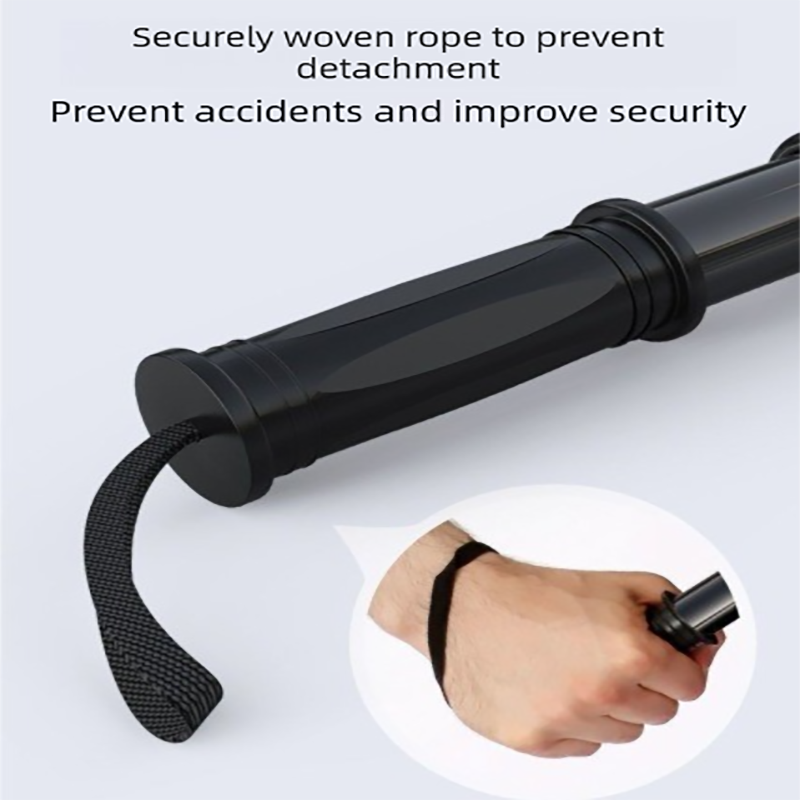 Black Power Twister Bar Upper Body Workout Equipment Chest Expander Arm Strengthener Spring Exerciser for Men Home Gym(50kg)
